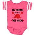 thumbnail image 3 of Inktastic Gammy Loves Me Grandchild Boys or Girls Baby Bodysuit, 3 of 5