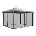 thumbnail image 3 of Sojag Monteserra 10 x 12 x 9 ft Grey Gazebo, 3 of 17