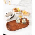 thumbnail image 3 of Regina Andrew 20-1609BLK Forte 19.5" Wide Leather Tray Oval - Black, 3 of 7