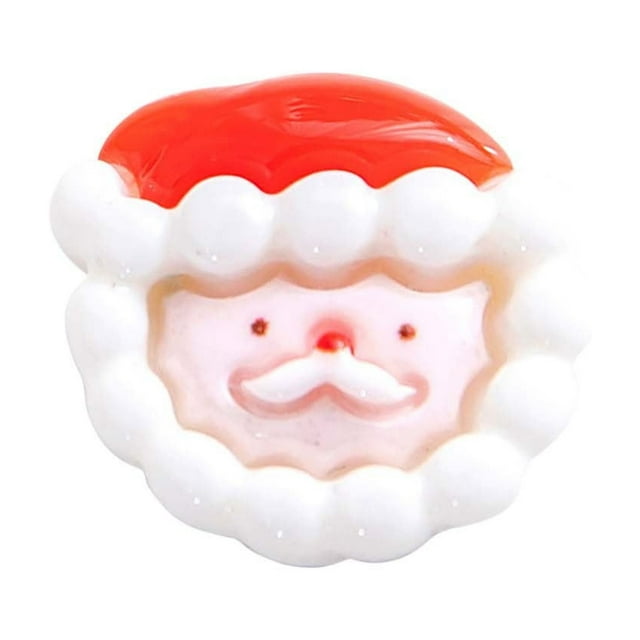 Leodye 3D Santa Christmas Refrigerator Magnets - DIY Decorative Stickers