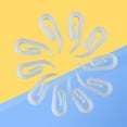 thumbnail image 1 of IFANLANDOR 120 Pcs Crochets de Rideaux Blancs en Plastique pour Fenêtre et Porte, 1 of 8