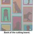 thumbnail image 5 of Lots of Chocolate Labrador Retriever Glass Cutting Board Large 12 in x 15 in, 5 of 5