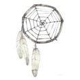 thumbnail image 2 of Tillmon, Avery 25x32 White Modern Wood Framed Museum Art Print Titled - Dream Catcher Follow Your Dreams Neutral, 2 of 4