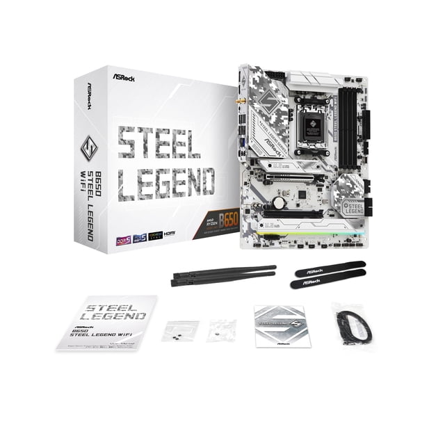 Placa madre ASRock B650 Steel Legend WiFi AMD Socket AM5
