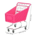 thumbnail image 2 of SEWOART Mini Shopping Cart for Home Organization, Iron Material, Compact and Cute Design, 1 Pack, 2 of 8