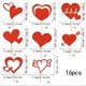 thumbnail image 4 of Inserto para pastel San Valentín 17 Uds. Rosa Amor, 4 of 4
