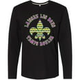 thumbnail image 3 of Inktastic French Mardi Gras Long Sleeve T-Shirt, 3 of 5