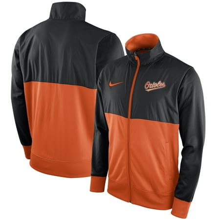 - Baltimore Orioles Nike Full-Zip Track Jacket - Black