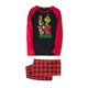 thumbnail image 2 of Conjuntos de pijamas navideños familiares a juego Grinch 2024, pijama de Grinch con parte superior y pantalones de pijama a cuadros, pijama de Grinch para niños y adultos para la familia, Mujer XXL, 2 of 4