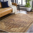 thumbnail image 4 of Mark&Day Washable Rugs, 3x8 University Park Traditional Saffron Runner Area Rug, Brown Beige Carpet for Hallway, Kitchen, Bedroom or Living Room (2'7" x 7'10" Runner, Machine Washable), 4 of 9
