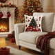 thumbnail image 1 of Uuiauoio Christmas Pillow Covers Pillow Case Christmas Xmas Winter Home Decor Living Room House Decorative Cushion Case for Sofa Couch,Holiday Themed Decorative Pillow Cases, 1 of 6