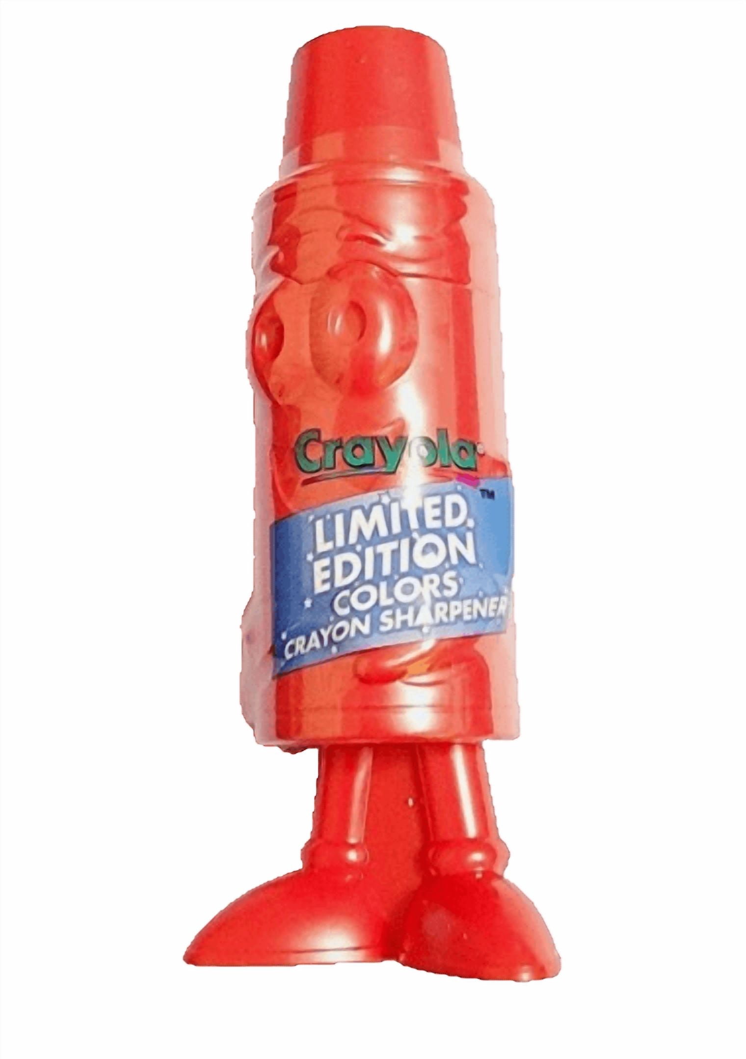 Crayola Limited Edition Crayons Set 8 Retired Colors + Red Sharpener & Coloring Book