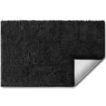 thumbnail image 3 of Nestl Bathroom Rugs, Machine Washable Bath Mats For bathroom Floor Rugs, Nonslip Backing Rubber Bath Rug, Gray, 3 of 6