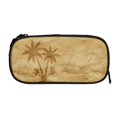 thumbnail image 3 of Goofa Retro Palm Tree Pattern Big Capacity Pencil Pen Case Office College Large Storage High Capacity Bag Pouch Holder Box Organizer, 3 of 9