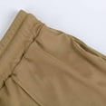 thumbnail image 6 of Scyoekwg Lightweight Wide Leg Pants for Women Casual High Waist Drawstring Loose Fit Baggy Pants Travel Vacation Pants with Pockets (Coffee,M), 6 of 6