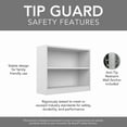 thumbnail image 4 of Bush Furniture Universal 2 Shelf Bookcase Set of 2, 4 of 7
