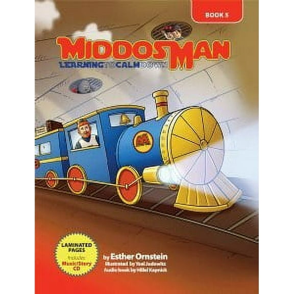 Middos Man Volume 5 Learning to Calm Down Book and Read-Along CD [Hardcover]