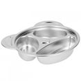 thumbnail image 2 of Assiette pour Aliments, Assiette pour Enfants, Assiette Compartimentée pour Aliments, Bords pour Cuisines Restaurants pour Enfants, 2 of 8