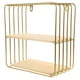 thumbnail image 3 of Golden Nail-Free Storage Shelf for Bathroom Use Space Saving Toilet Rack, 3 of 4