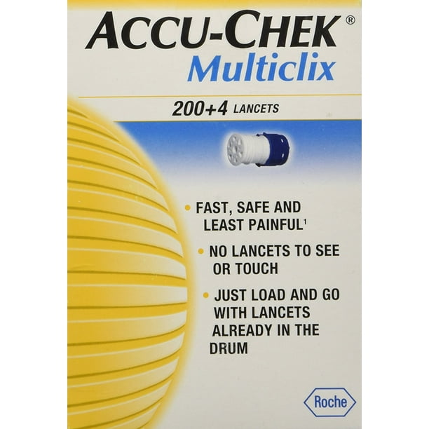 Roche ACCUCHEK Multiclix Lancet Drum 30G (102 count)