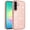 Rose Gold, variant on Phone Case for Samsung Galaxy A27 Luxury Diamond Bling Sparkle Chrome Metallic Edge Shockproof Durable Protective Stylish Premium Hybrid Design Cover Purple