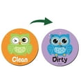 thumbnail image 2 of Coofit Dishwasher Magnet Decorative Round Double-Sided Dish Wash Sign Clean Dirty Sign, 2 of 10