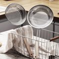 thumbnail image 5 of Fine Mesh Strainer Basket - Stainless Steel Colander with Handle - Flour Sifter for Baking - Kitchen Food Strainer, Fruit, Tea, Rice, Spaghetti, Pasta Strainer, 5 of 5