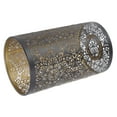 thumbnail image 2 of Small Lamp Shade, Interventional Installation Metal Lamp Shade Hollow Carving Modern Style Detachable Cylindrical Circular Pattern  For Nightstand, 2 of 8
