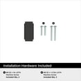 thumbnail image 4 of Amerock Socle 1-7/16 inch (37mm) Length Matte Black Cabinet Knob, 10 Pack, 4 of 4