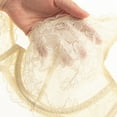 thumbnail image 5 of Wingslove Women's Sexy Sheer Lace Bra Underwire Unlined Plunge See Through Push Up Full Coverage Bra,Nude 38DDD, 5 of 8