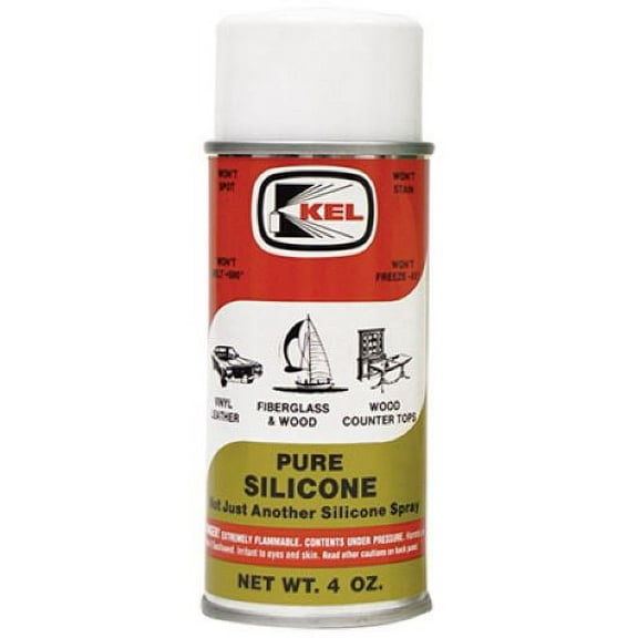 KEL KEL57555 4 oz Can of Pure Silicone Lubricant - Quantity of 6
