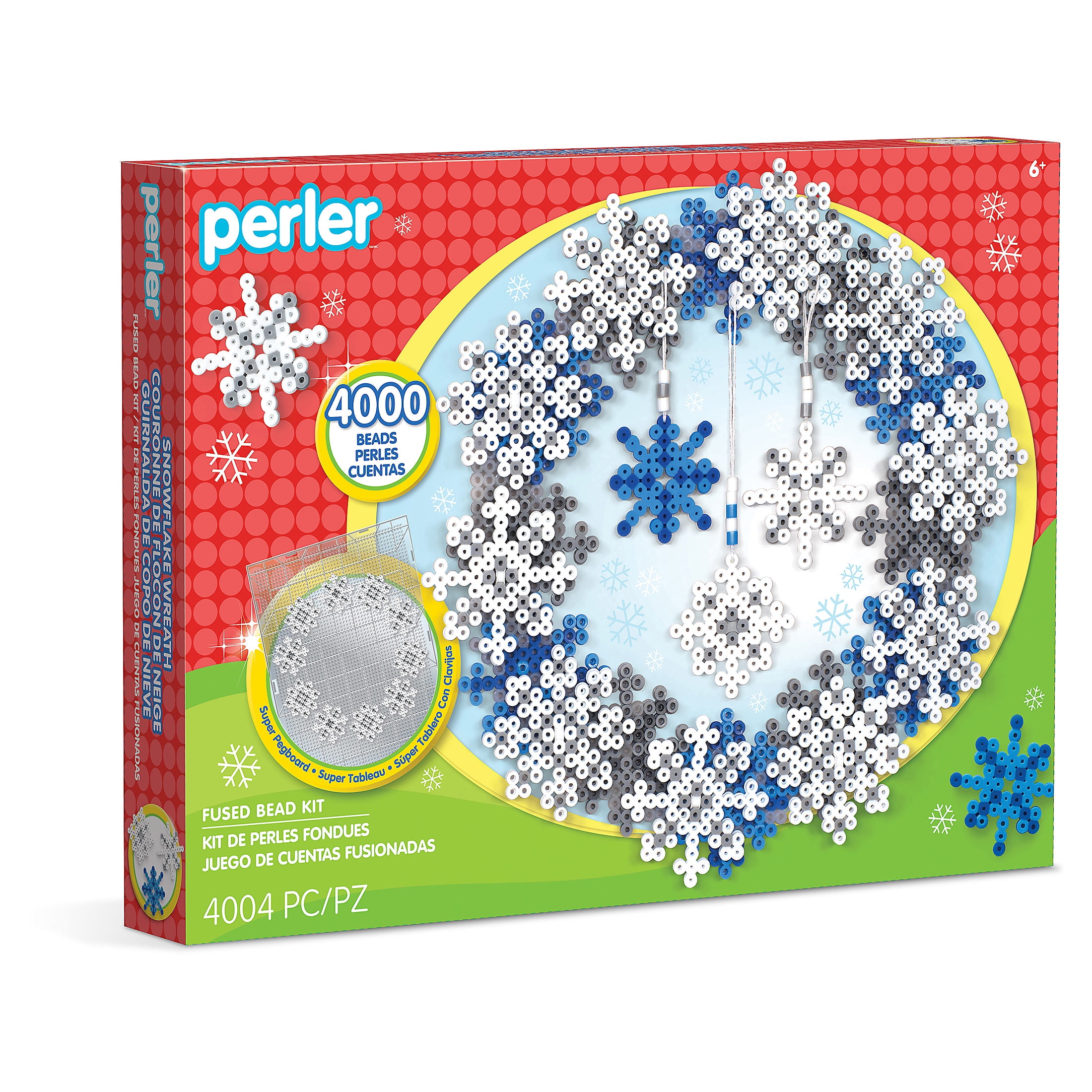 Perler Mini Beads Dog Craft Activity Kit 4004 pcs 