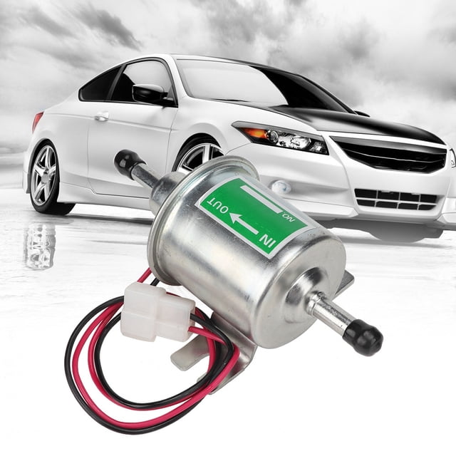 aleación De Aluminio De Bomba De Eléctrica De 24 V, Diseño De émbolo Estable Con Bomba De Gasolina De Instalación Fácil Para Automóviles, Camiones Y Barcos