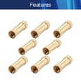 thumbnail image 3 of HUGFEGWE M3x12mm Female Thread Knurled Nuts,Hx4mm OD Brass Threaded Insert Embedment Nuts Hydraulic Welded Joint Injection Molding Assortment Kit for 3D Printing Injection Molding 80PCS CJB91-24953, 3 of 6