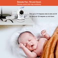 thumbnail image 5 of HelloBaby HB6352 Video Baby Monitor – 5″ LCD, No Wifi, Pan-Tilt-Zoom, 1000 ft Range, 5 of 7