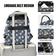 thumbnail image 3 of Fashion backpack Sports Retro Baseball quilted backpack women travel backpack suitable for travel sports, 3 of 7
