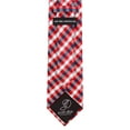 thumbnail image 6 of Red Gingham Plaid Tie for Him | Mens Red and Blue Necktie | Corbatas Para Hombre Elegantes | Scott Allan Ties Red, 6 of 6