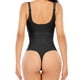 thumbnail image 3 of Body moldeador para mujer, ropa ajustada con escote en T, mono que levanta glúteos, reafirma el abdomen y sujeta el pecho., 3 of 4