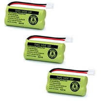 QBLPOWER 2.4V Rechargeable Battery Compatible with AT&T Vtech Phones BT18433 BT184342 BT28433 BT284342 BT-8300 BATT-6010 BT1011 BT1018 BT1022 BT1031 (Pack of 3)