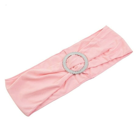 

10x Spandex Stretch Chair Sash Chairs Cover Decoration For Wedding Party Banquet