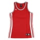 thumbnail image 1 of Adidas Womens Blank NBA Jersey, red, M, 1 of 2