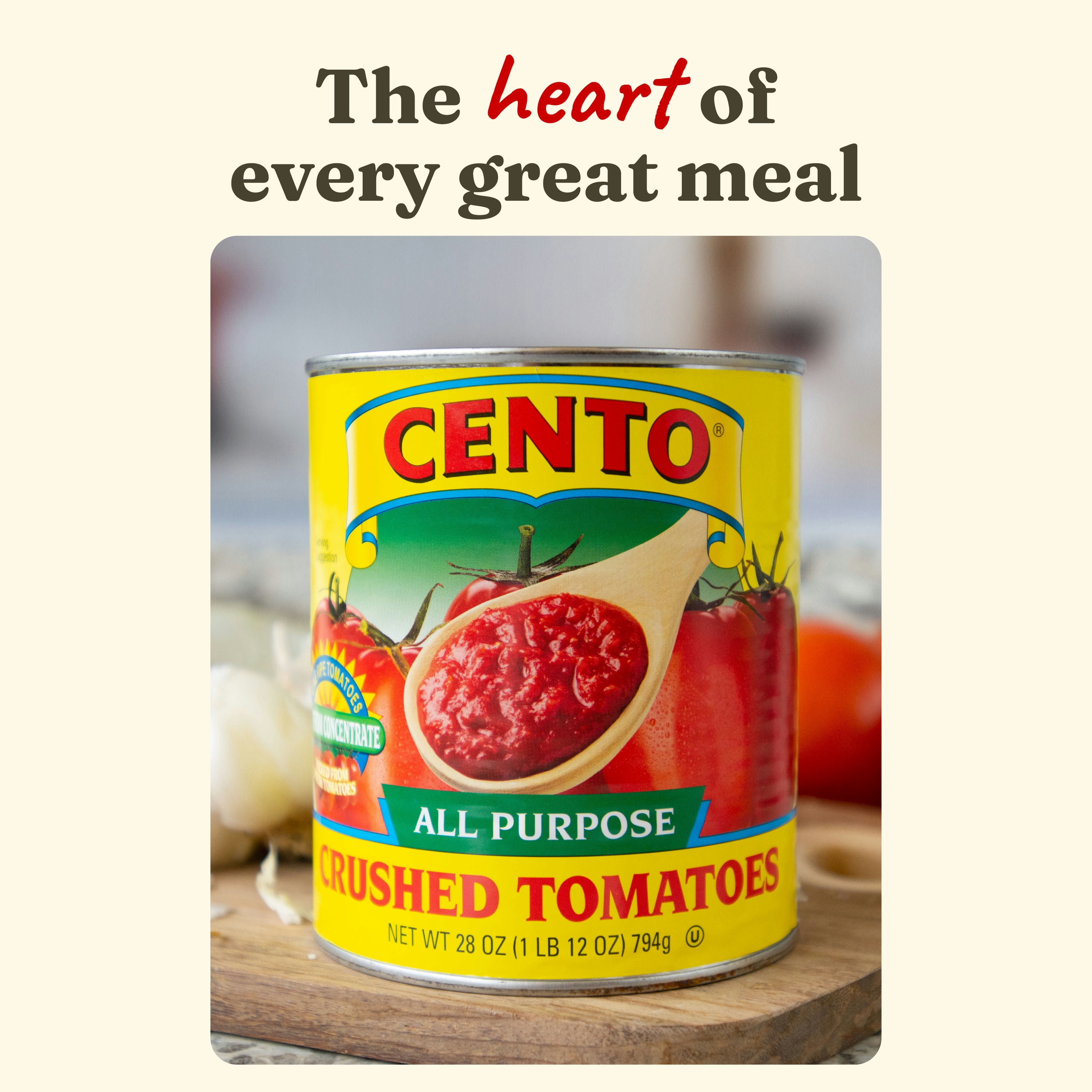 Cento All Purpose Crushed Tomatoes, 28 Oz