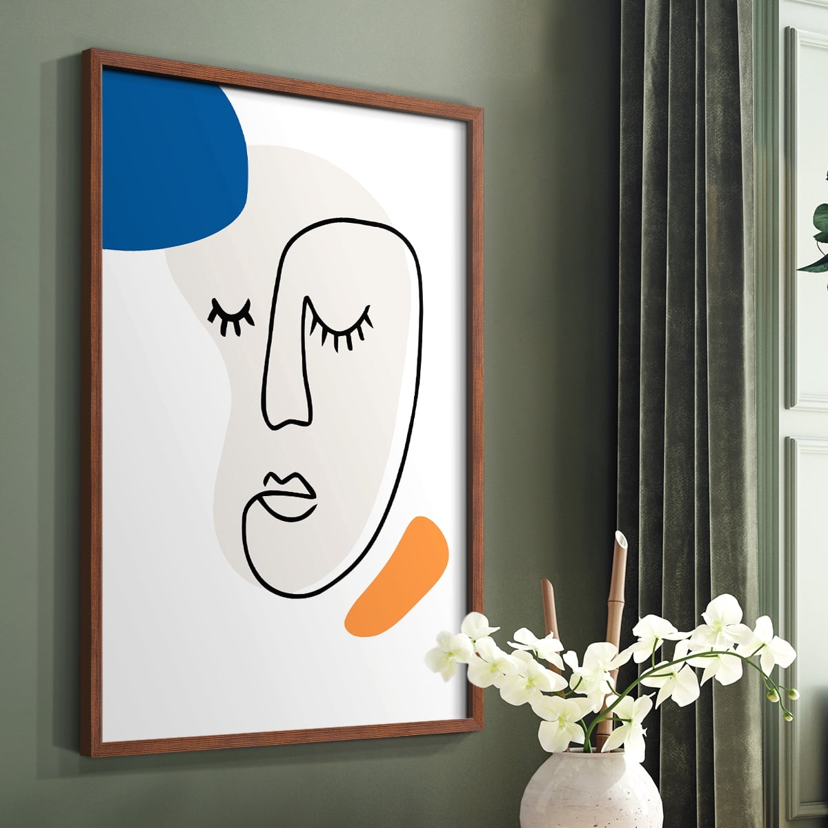 Matisse CCXCIV in Solid Wood 8 x 10 Framed Print