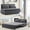 Dark Gray, variant on Mjkone Twin Sleeper Sofa Bed, Pull Out Bed with Cushions for Apartment/Small Space, Upholstered Futon Sofa Bed, Beige