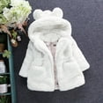 thumbnail image 2 of Odeerbi Baby Boys Girls Coats Sweatshirt Toddler Kids Autumn Leopard Print Cotton Clothes Hoodies Bear Ear Suit, 2 of 3