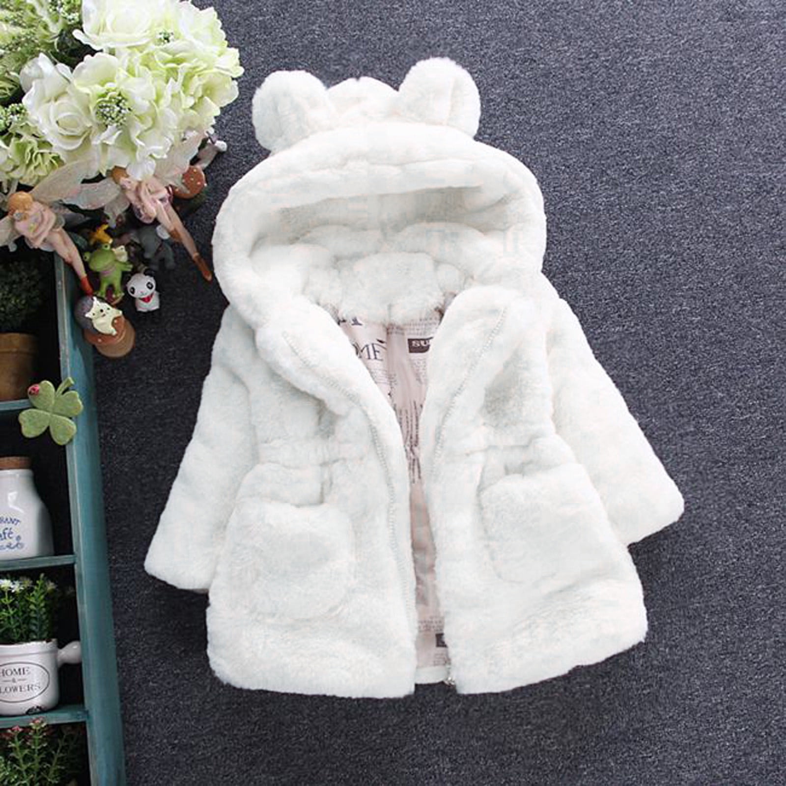 TIMIFIS Baby Boys Girls Winter Coats Hoods Light Puffer Down Jacket Outwear Thicken Warm Winter Coat Outerwear Windproof Coat Outwear Jackets 12 18 Month Baby Days Walmart