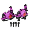 thumbnail image 3 of Bike Hydraulic Disc Brake, Aluminium Alloy Wear  Bike Front Rear Disc Brake Sets for Mountain Road Bicycle, 3 of 8