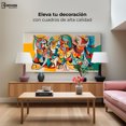 thumbnail image 4 of Cuadro Decorativo Canvas Colorido Cubismo 140x70, 4 of 4