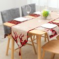 thumbnail image 2 of justharion Xmas Table Runner Washable Centerpiece Cloth Flag Festival Desktop Tablecloth Party Restaurant Shop Textile Decorations, 2 of 8