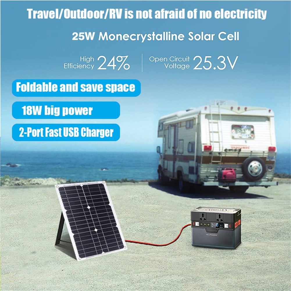 AFQH Solar Panel Inverter Kit DC12V To AC 220V Solar System Complete with Controller